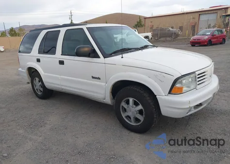 2000 Oldsmobile Bravada из США, поврежденный, VIN 1GHDT13W5Y2219674